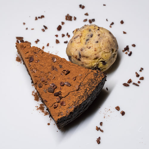 Dark Chocolate Passionfruit Tart