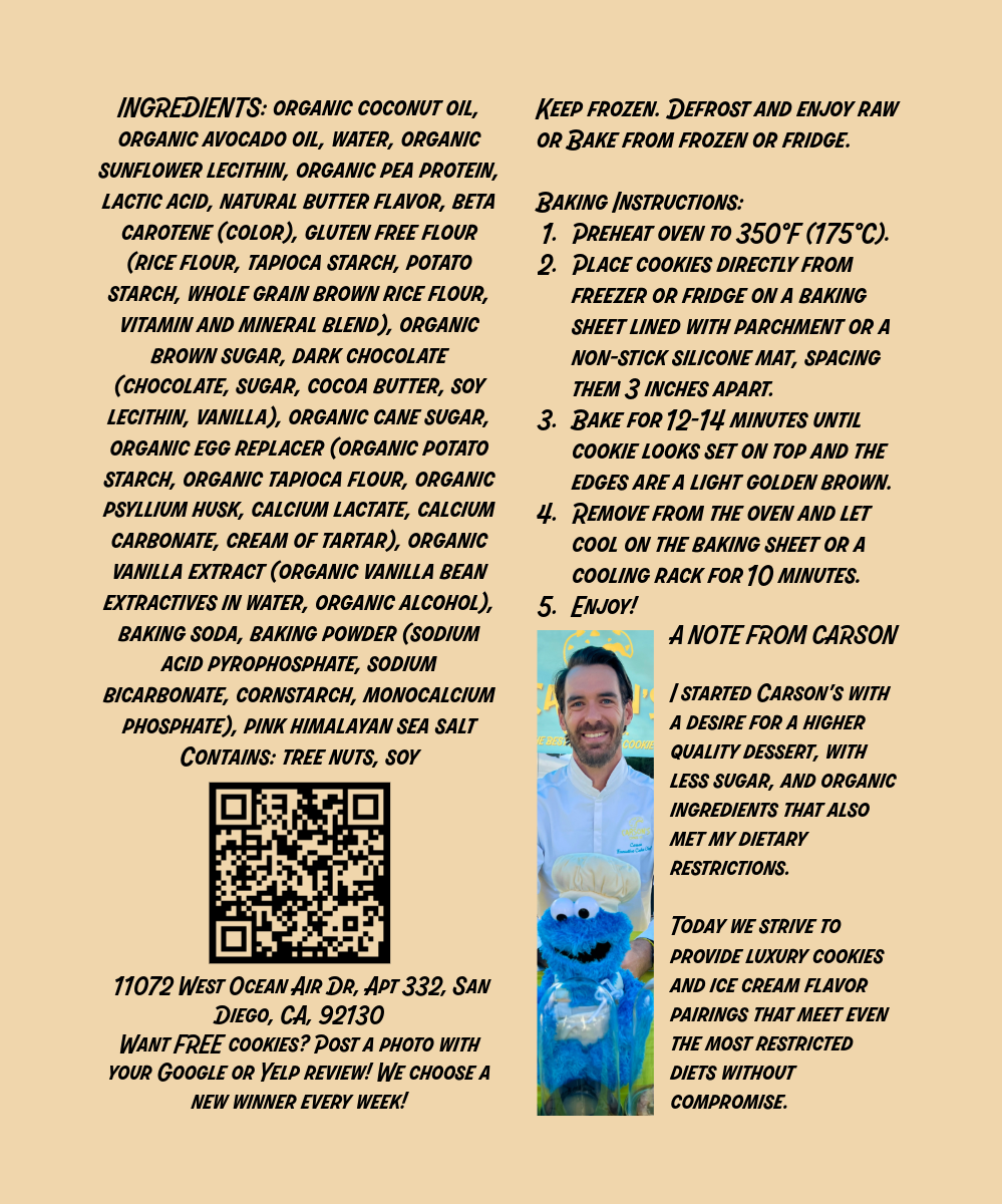 Gluten Free Vegan Chocolate Chip